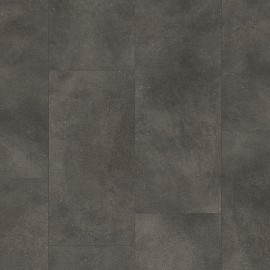 Плитка ПВХ Clix Floor Бетон темно-серый шлифованный коллекция Tiles CXTI40198