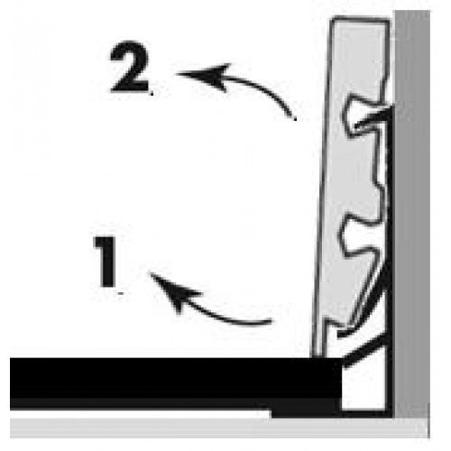 Зажимы для стандартного плинтуса Quick-Step Clips QSCLIPSKME95(для ламината толщиной 9.5 мм)