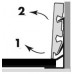 Зажимы для стандартного плинтуса Quick-Step Clips QSCLIPSKME95(для ламината толщиной 9.5 мм)