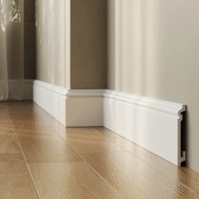 Плинтус под покраску Quick-Step полимер HD 100 x 14 мм QSSKRW51100 Плинтус под покраску Quick-Step полимер HD 100 x 14 мм QSSKRW51100