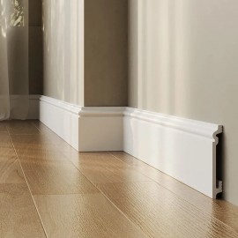 Плинтус под покраску Quick-Step полимер HD 100 x 14 мм QSSKRW51100