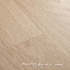 Плитка ПВХ Quick-Step Дуб чистый натуральный  коллекция Alpha Vinyl Medium Planks AVMP40097