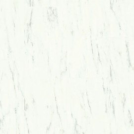 Плитка ПВХ Quick-Step Мрамор каррарский белый коллекция Ambient Rigid Click RAMCL40136