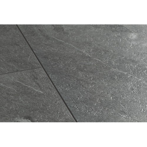 Плитка ПВХ Quick-Step Сланец серый коллекция Ambient Rigid Click RAMCL40034